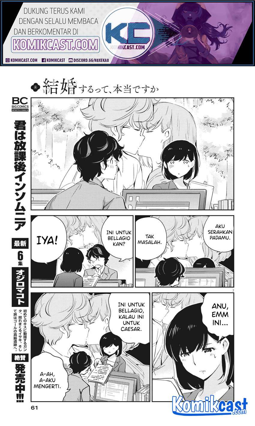 Kekkon Surutte, Hontou Desu ka? Chapter 40 Gambar 8